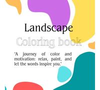 Landscape coloring book