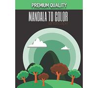 Landscape coloring mandalas - Premium quality: Wonderful Mandalas for enthusiasts | Coloring Book Adults and Children Anti-Stress and relaxing (urban ... ...) Ideal Gift For Lovers of Drawings