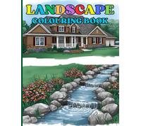 Landscape Colouring Book: Beautiful landscape Colouring Pages