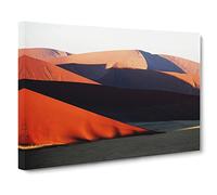 Landscape Desert Namibia No.4 Canvas Print | Gallery Wrapped 30mm Frame Wall Art | 20x14 inches | Ready to Hang | Modern Landscape Picture | Living Room Bedroom Lounge Office