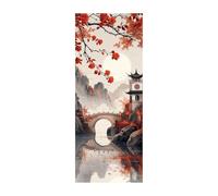 Landscape Diamond Art Kits Adults, 5D DIY Diamond Painting Tree Full Drill kits, Crystal Art Rhinestone Embroidery Cross Stitch Crafts Paint by Numbers 70 x 28 in for Autumn Decorations Room ZSDH-0305