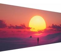 Landscape Diamond Art Kits Adults, Diamond Painting Sunset Crystal Art Kits for Kids Beginners, 5D Full Drill Square Gem Dots Rhinestone Embroidery Paintings Crafts, Hobbies for Women 40x80cm tb5-8h