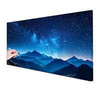Landscape Diamond Art Kits Adults Large 200x80cm Diamond Painting Starry Night DIY Dimond Art Crafts for Adults 5D Full Drill Gem Crystal Painting Rhinestone Embroidery Kit Gifts for Women Decor K-41