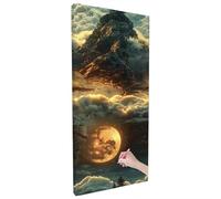 Landscape Diamond Art Kits Adults, Mountain Diamond Painting Kit with Square Full Drill, DIY Crystal Art, Cross Stitch Painting Set for Christmas Gifts, Autumn Decorations, Room Decor 250x100cm B-99