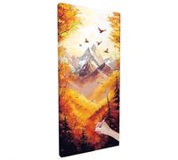 Landscape Diamond Painting Kit for Beginners, Large Diamond Arts and Crafts for Adults 250x100cm, 5D DIY Crystal Art Autumn, Gem Art and Hobbies for Adults Women, Christmas Decorations, Gifts B-73