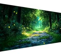 Landscape Diamond Painting Tree Diamond Art Kits Adults Beginners DIY 5D Square Drill Round Gem Crystal Art Rhinestone Embroidery Paintings Crafts Picture Kits for Home Wall Decor 50x100cm uk6-j15