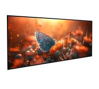Landscape Diamont Painting Butterfly Diamond Art Accessories 5D Round Full Drill Gem Art Cross Canvas Painting Pictures Kits for Adults Beginners for LIiving Room Wall Decor, Gifts 28x56in PJY9 J-U