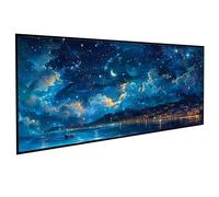 Landscape Diamont Painting Chinese Architecture Diamond Art Accessories 5D Round Full Drill Gem Cross Canvas Painting Pictures Kits for Adults Beginners for LIiving Room Gifts 36x72in PJY9 E-S