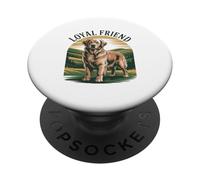 Landscape Emblem, Loyal Friend PopSockets Adhesive PopGrip