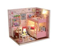 Landscape House Model Construction Set With Electronic Manual Complete Components For Home Decoration Family Activity Wooden Model Building For Adults