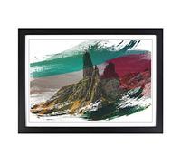 Landscape Isle of Skye Scotland 6 V2 Framed Print | A2 Black Framed Wall Art | Ready to Hang | Modern Nature Picture | Living Room Bedroom Lounge Office