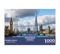 Landscape Jigsaw Puzzle 1000 Pieces Adults Challenging Brain Teaser Famous Landmarks Cityscape Relaxation Decorative Board 38x26cm/1000pcs
