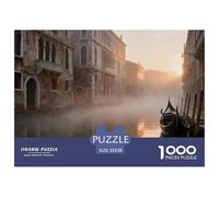 Landscape Jigsaw Puzzle 1000 Pieces Family Game Educational Fun Relax Venetian Scenery Decorative Poster Board 52x38cm/1000pcs