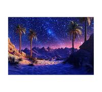 Landscape Jigsaw Puzzles for Adults 1000 Piece Jigsaw Puzzles for Adults Starry Night 75x50cm, Classic Educational Games Decompression, Challenging Game for Families Beautiful Decor Gifts for Men D-99