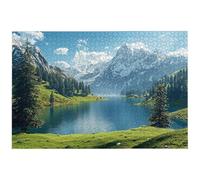 Landscape Jigsaw Puzzles for Adults 2000, 2000 Piece Jigsaw Puzzles for Adults, 99.5x70.5cm Hard Impossible Wooden Puzzle, Challenging Game for the Whole for Women, Theme: (Horse), -7313