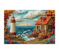 Landscape Jigsaw Puzzles for Adults 2000, 2000 piece Jigsaw Puzzles for Adults, Challenging Wooden Jigsaws Puzzle for The Whole for Women, Puzzle for Home Decor, Gifts for Men, Theme: Lighthouse B-26