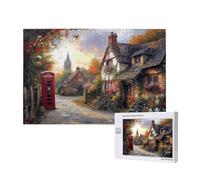 Landscape Jigsaw Puzzles for Adults 3000, London Puzzles for Adults Wooden, Funny/Difficult/Impossible/Challenging Decompression Games, As a Birthday for Women and Men M-914