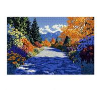 Landscape Jigsaw Puzzles for Adults 4000, 4000 piece Jigsaw Puzzles for Adults, Challenging Wooden Jigsaws Puzzle for The Whole for Women, Puzzle for Home Decor, Gifts for Women, Theme: Garden H-6