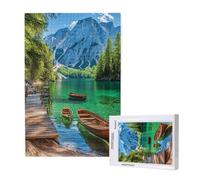 Landscape Jigsaw Puzzles for Adults 4000 Mountain Puzzles for Adults Wooden, Funny/Difficult/Impossible/Challenging Decompression Games, As a Birthday for Women and Men ML-606
