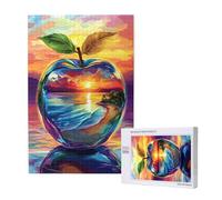 Landscape Jigsaw Puzzles for Adults 500, Sunset Puzzles for Adults Wooden, Funny/Difficult/Impossible/Challenging Decompression Games, As a Birthday for Women and Men M-1115