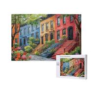 Landscape Jigsaw Puzzles for Adults 5000, Color Puzzles for Adults Wooden, Funny/Difficult/Impossible/Challenging Decompression Games, As a Birthday for Women and Men M-735