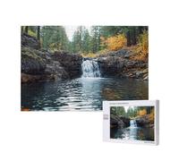 Landscape Jigsaw Puzzles for Adults 5000, Fall Puzzles for Adults Wooden, Funny/Difficult/Impossible/Challenging Decompression Games, As a Birthday and Holiday Decor Gift for Women and Men M-59
