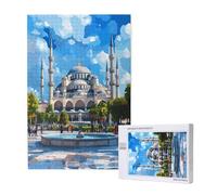 Landscape Jigsaw Puzzles for Adults 5000, Religion Puzzles for Adults Wooden, Funny/Difficult/Impossible/Challenging Decompression Games, As a Birthday for Women and Men M-1119