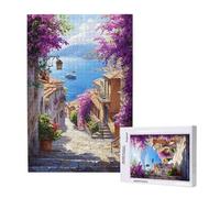 Landscape Jigsaw Puzzles for Adults 6000 Italy Puzzles for Adults Wooden, Funny/Difficult/Impossible/Challenging Decompression Games, As a Birthday for Women and Men ML-1630