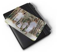 Active Window Films Personalised Aluminium Silver Wallet Photo Insert Card, Metal Photo & Message Waller Purse Card, Sentimental Photo Memory Card Keepsake (Landscape Just Photo)