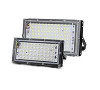 Landscape Lights 2Pcs 50W 100W LED Grow Light PhytoLamp AC220V Indoor Full Spectrum Plant Lamp Outdoor Floodlight Box for Street(50W,Warm White)