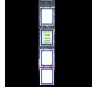 Landscape Magnetic Panel 4X A3 LED Dual Side Window Light Estate Agent Display (LANDSCAPE)