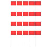 Landscape Marking Flags, 20 Piece Ground Mapping Indicators for Yard Maintenance Providing a Visible Way to Plot Out Property Boundaries