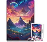 Landscape Masterpiece 1000 Piece Jigsaw Puzzles for Adults Creative Problem Solving Game Heartfelt Memorable Gift Idea Size 38x52cm