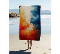Landscape Microfibre Beach Towel 180x90cm 1 Pack, Large Beach Towels for Adults Colorful Pattern with Waterproof Storage Bag Quick Dry Sand Free Lightweigh for Travel Pool Holiday Camping Gym 068-C7