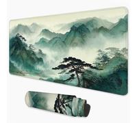 Landscape Mouse Mat 900x400 mm Large Mouse Pad Mountains Office Accessories Waterproof Desk Mat with Non-Slip Base, Smooth Surface to Improve Precision Speed, Gaming Mousepad for Home, Office 3Y-161