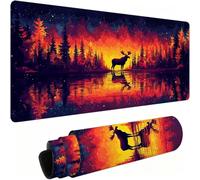 Landscape Mouse Mat Gaming Mouse Pad Animal Desk Mat 1000x500 mm J0-540 | Long Mousepad, Waterproof Desk Protector Mats, Durable Stitched Edges, Non-Slip Rubber Base, Computer Keyboard Accessories