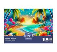 Landscape Painting Puzzles 1000 Piece for Adults And Kids Colorful Scenery Unique Challenge Games Impossible Puzzle Toys Relaxing Decor Gift Beautiful Decoration 38x26cm/1000pcs
