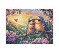 Landscape Parrot 500-piece Jigsaw Puzzle Set For Adults Teens 14+ Logic Skill Indoor Game Family Game Night Summer Recycled Cardboard 500 PCS/52×38cm