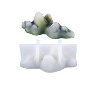 Landscape Simulation Silicone Mold Decorative Mountain for Resin Mold for Painting Clay Jewelry Mountain Molds