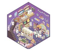 Landscape Stickers, Scene Stickers - Miniature Scene Stickers,Creative Scene Stickers for Kids Room, Make Your Own Sticker for Room for Home