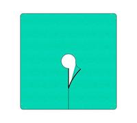 Landscape Tarp for Trimming, Landscape Pruning Tarp with Hole Bush Trimming Catcher for Easy Fixing Around Shrubs and Trees, 79x79Inches