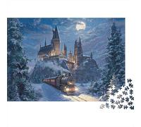 Landscape Train Jigsaw Puzzle Suitable for All Ages Medium Difficulty Ideal for Decorative Purposes 1000pcs (75x50cm)