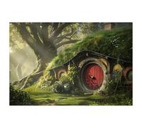 Landscape Tree House 520 Piece Jigsaw Puzzles for Adults Colourful Fun Challenging & Brainteasing Educational Learning Gift Present for Children Boys Girls 520 Piece Puzzle for Adults