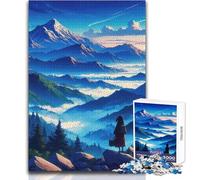 Landscape V Puzzle for Teenagers 1000 Pieces Learning through Play Experience Heartfelt Special Occasion Gift Size 38x26cm