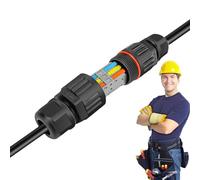 Landscape Wire Connector - Airtight Exterior Cable Chamber, Secure Electric Continuity Module, Buried Wire Junction Apparatus, Long Life Lighting Current Interface | Pathway Yard Illumination Expansio