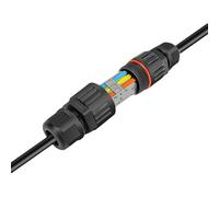 Landscape Wire Connector - Outdoor Adapter, Clip | Quick Splice Housing, Connection Device for Backyard Lights, Underground Repair Utility, Patio Network, Safe Home Wiring Kit