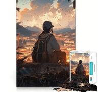 Landscape Wonderful Anime 1000-piece Puzzle for Teenagers Creative Fun Stress Less Home Game (38x52cm)