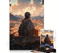 Landscape Wonderful Anime Puzzle for Teenagers 1000 Pieces Mind Logic Premium Print Family Game Christmas Surprise (38x26cm)