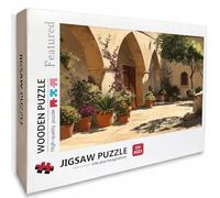 Landscape Wooden Jigsaw Puzzles 39x28in, Architecture Jigsaw Puzzles 2000 Pieces for Adults with Box, Educational Challenging Game, Back Lettering Easy to Distinguish, Summer Gifts, Home Decor, 5-5465