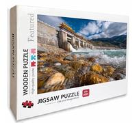 Landscape Wooden Jigsaw Puzzles 61x41in, Architecture Jigsaw Puzzles 5000 Pieces for Adults with Box, Educational Challenging Game, Back Lettering Easy to Distinguish, Summer Gifts, Home Decor, 5-5956